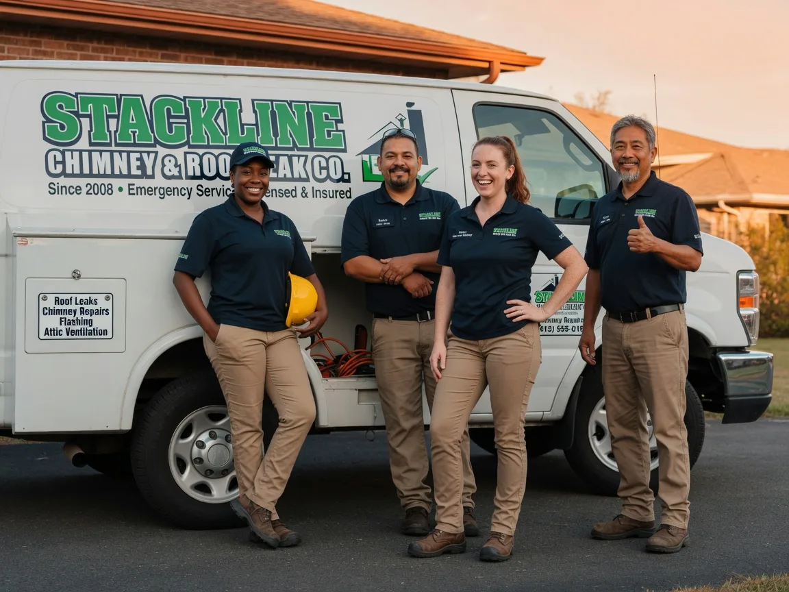 Chimney flashing repair company in Herndon, PA